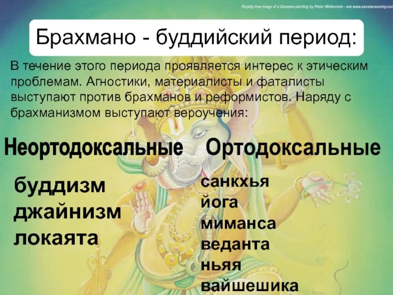 В чем выражается период. Брахмано-буддийский период философии древней индии. периодизация буддизма. индия в «буддийский период». материалисты древней индии.