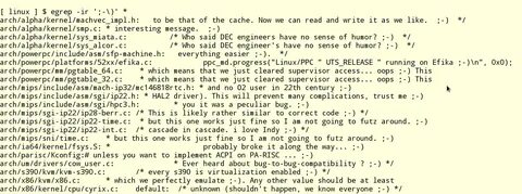 Dev grep