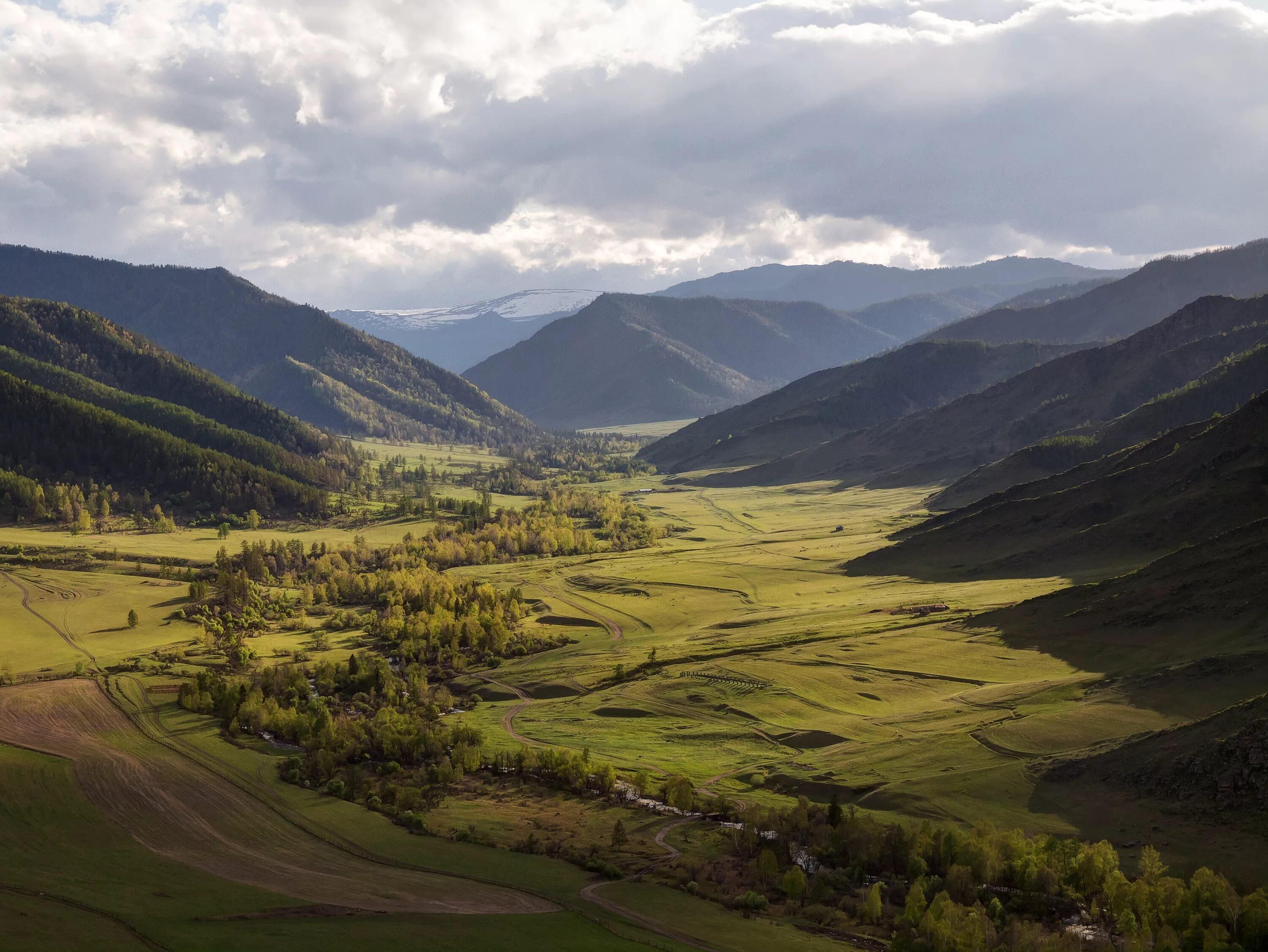 Природные ландшафты районы