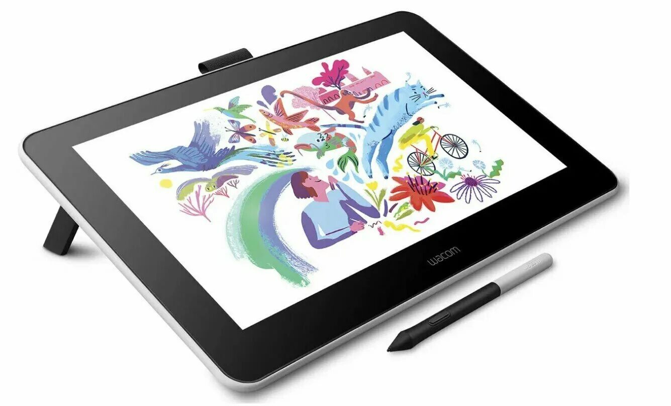 Wacom с экраном. Wacom one dtc133. Wacom one Creative Pen display 13.3. Планшет Wacom Bamboo one. Wacom Intuos small Black.