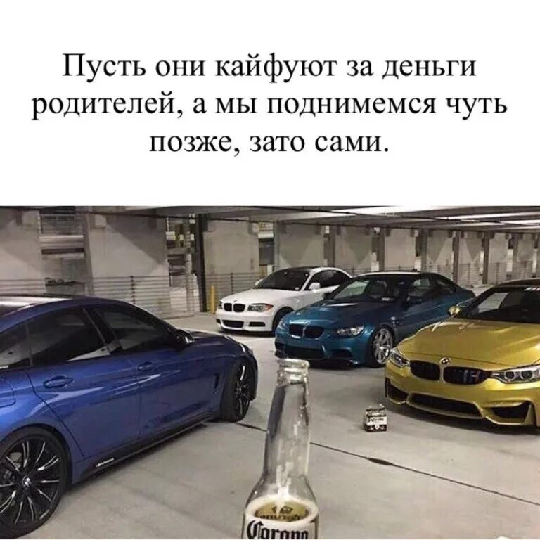 Пусть они кайфуют за деньги. Пусть они кайфуют за деньги родителей а мы поднимемся чуть позже. Пусть они кайфуют за деньги родителей мы. Пускай они кайфуют за деньги родителей.