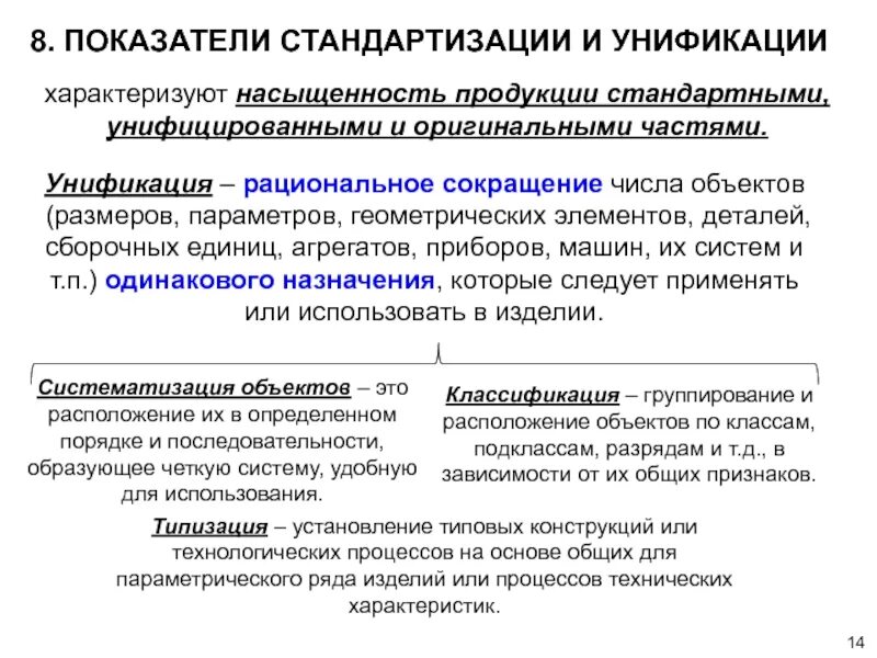 2 унификация и стандартизация