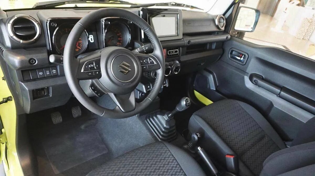 Как снять руль сузуки джимни Steering Wheel Cover for Suzuki Jimny XuJi Car Special Hand stitched Black Genui