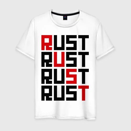 Rust print. Футболка раст. раст принт. майка раст. rust принты.