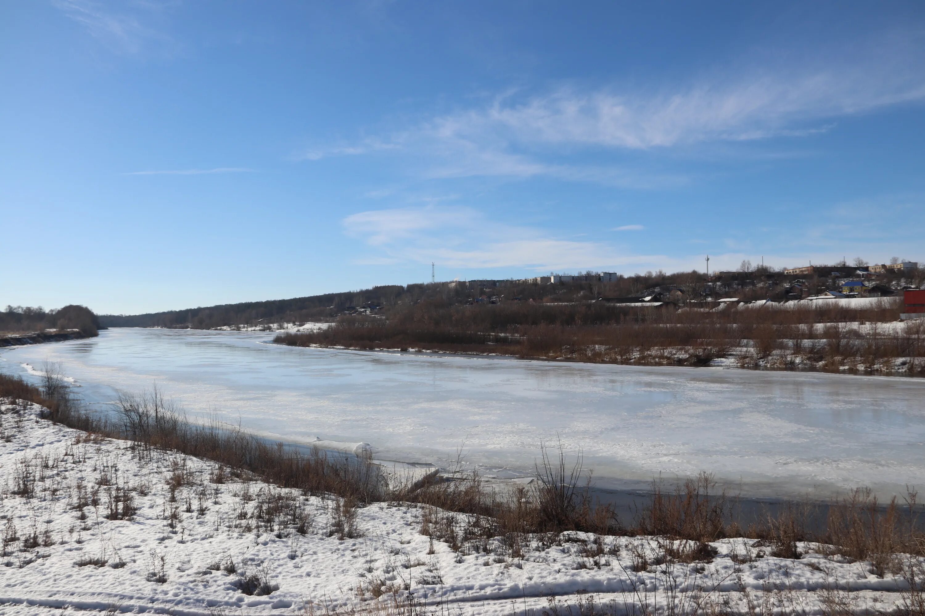 Уровень реки сура алатырь