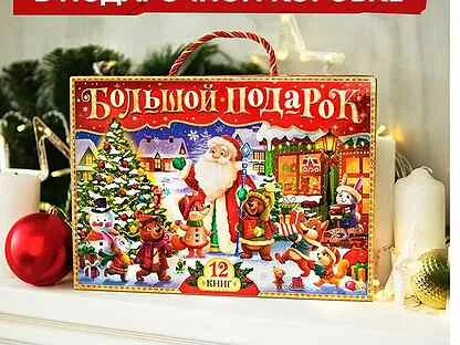 Подарок на новый год 12 книг