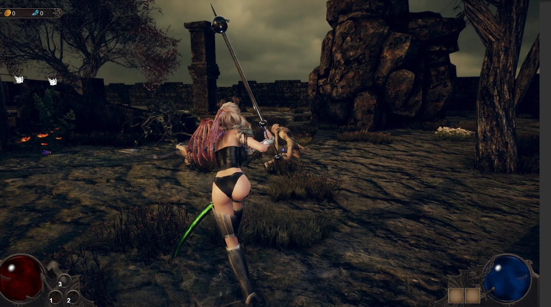 18 game gameplay. She will punish them gameplay. рпг с открытым миром. фэнтези игры. рпг игры девушки.