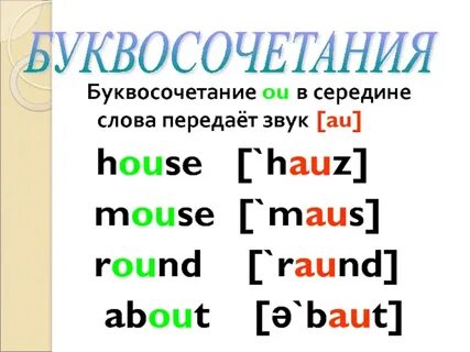 Буквосочетание