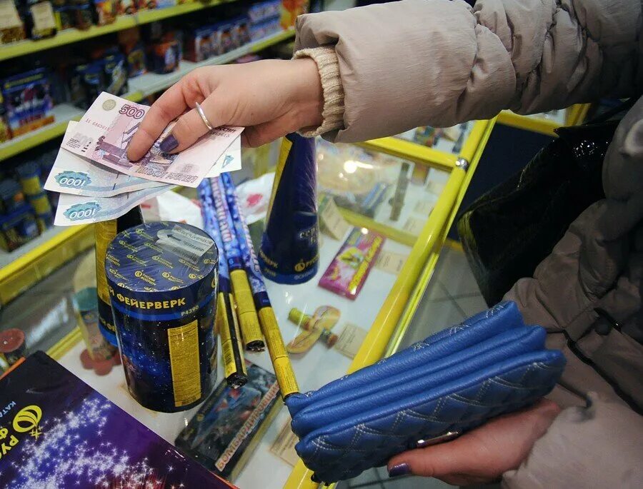Торговля фейерверками