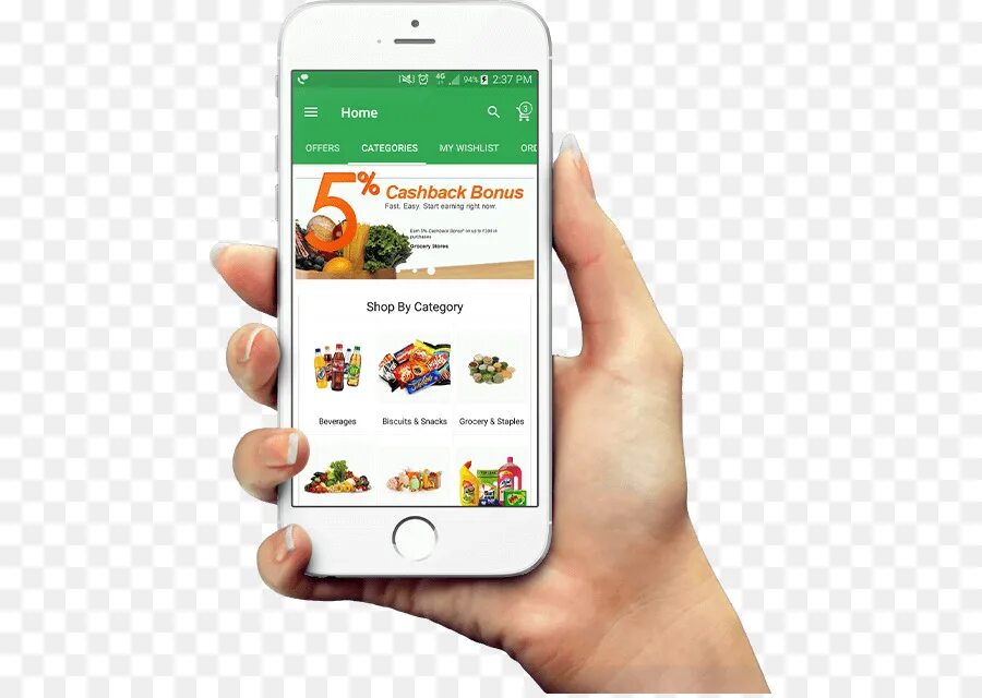 Mobile app stores list