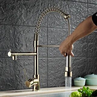 Резиновый кран на кухню
