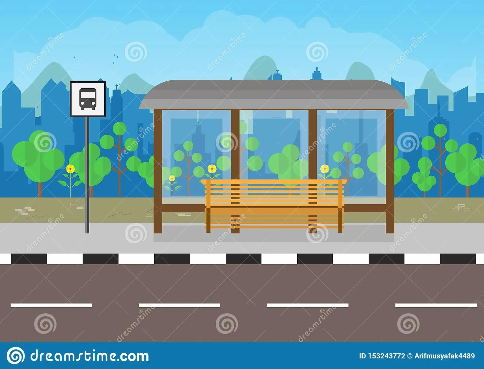 Where is the bus stop
