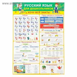 Дошкольное обучение русскому языку