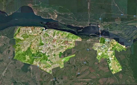 Спутниковая карта саратовской