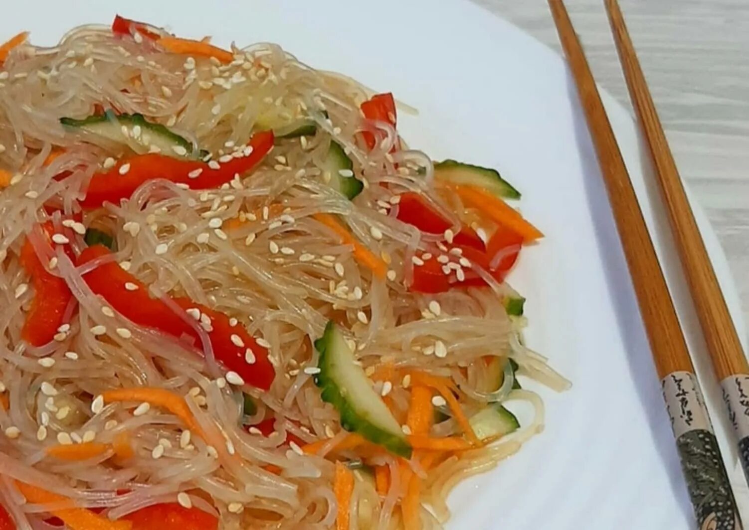 Фунчоза с говядиной и овощами рецепт с фото пошагово - 1000.menu
