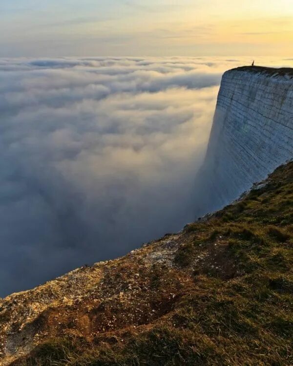 Бичи-хед, англия. Край земли. Край земли. Возвращение частей полуострова рыбачий и средний. Край земли верхний.
