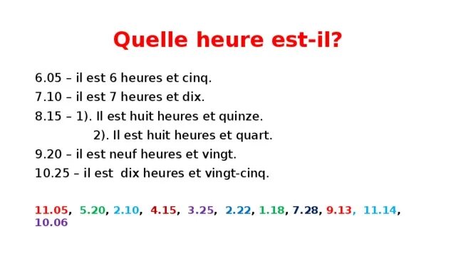 Quelle heure est-il упражнения. Тест quelle heure est-il?. C'est il est. C'est il est во французском.