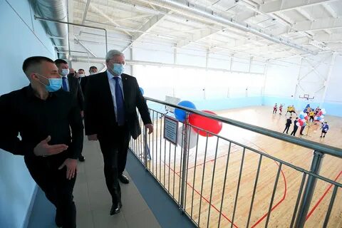 Открытие спорткомплекса