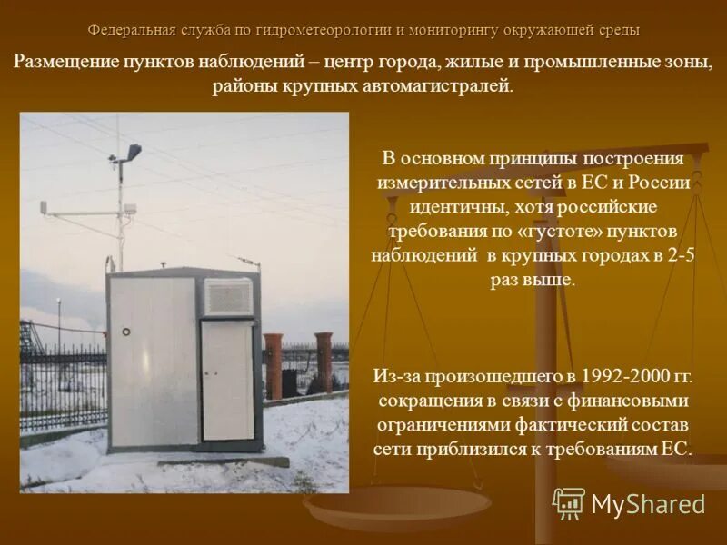 Мониторинг окружающей среды россии