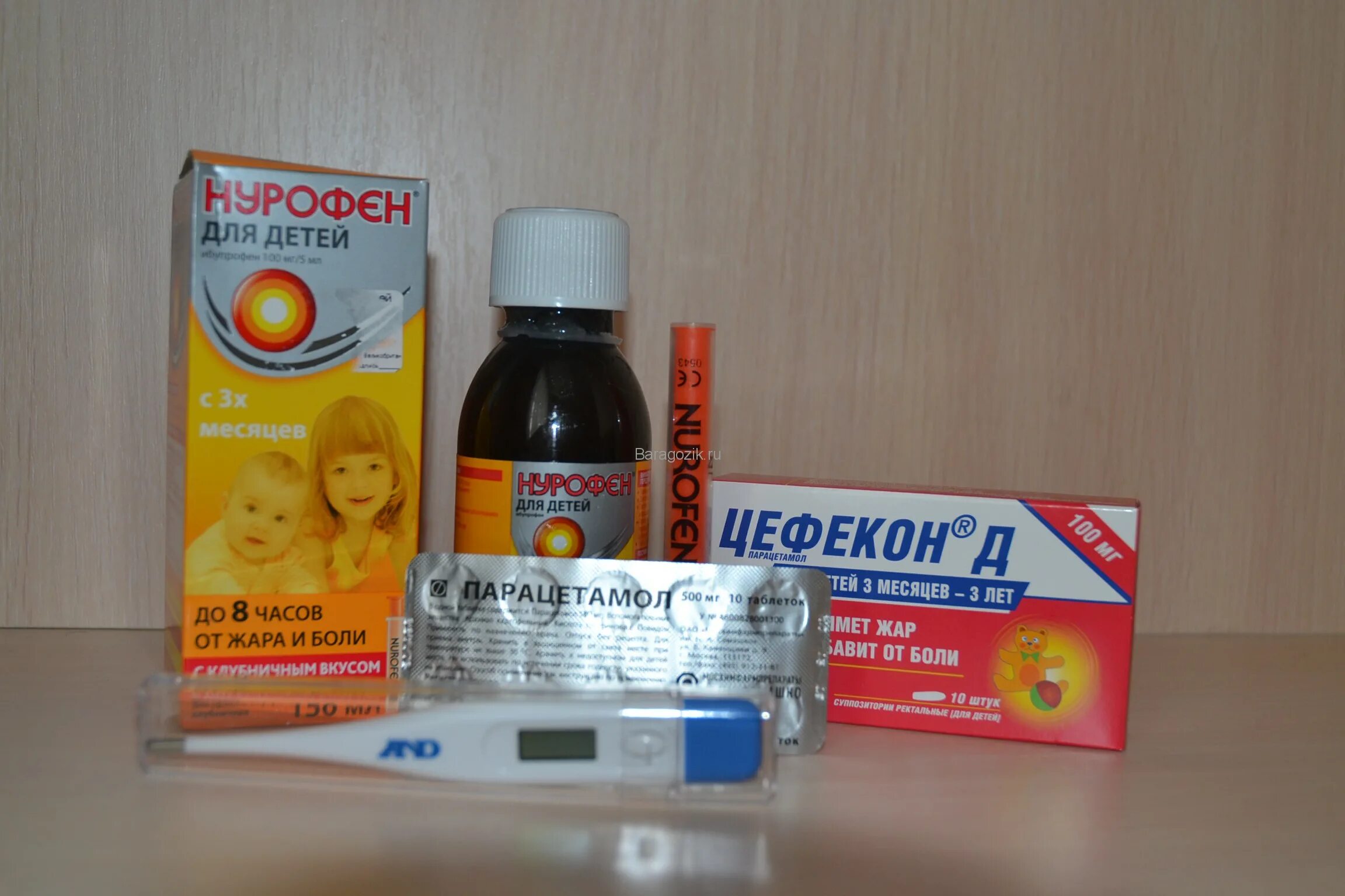Что можно дать ребенку при высокой температуре