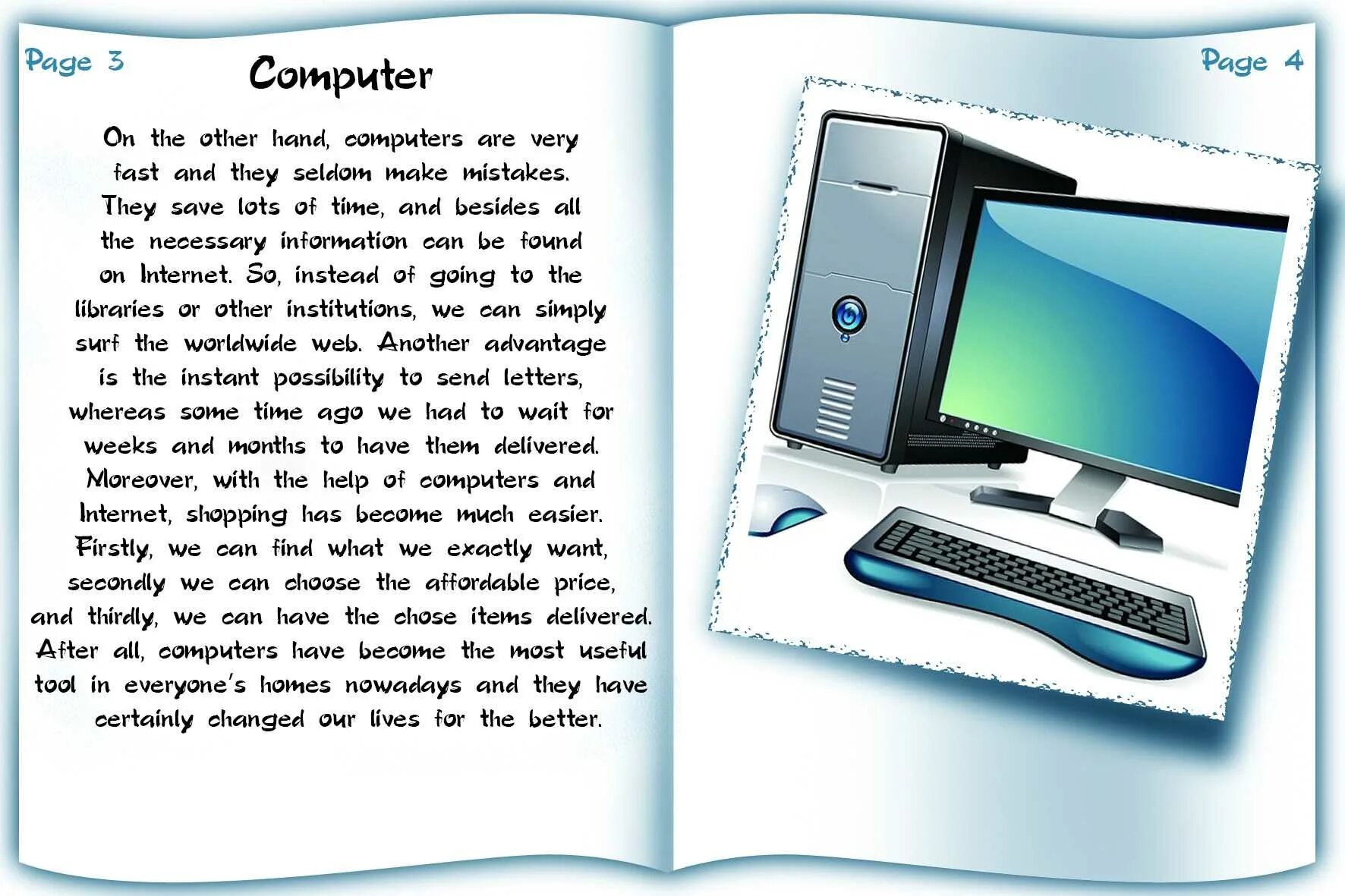 Сочинение про компьютер. Сочинение про гаджеты. Реклама гаджетов. Компьютер с английским текстом.