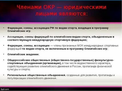 Список международных спортивных федераций