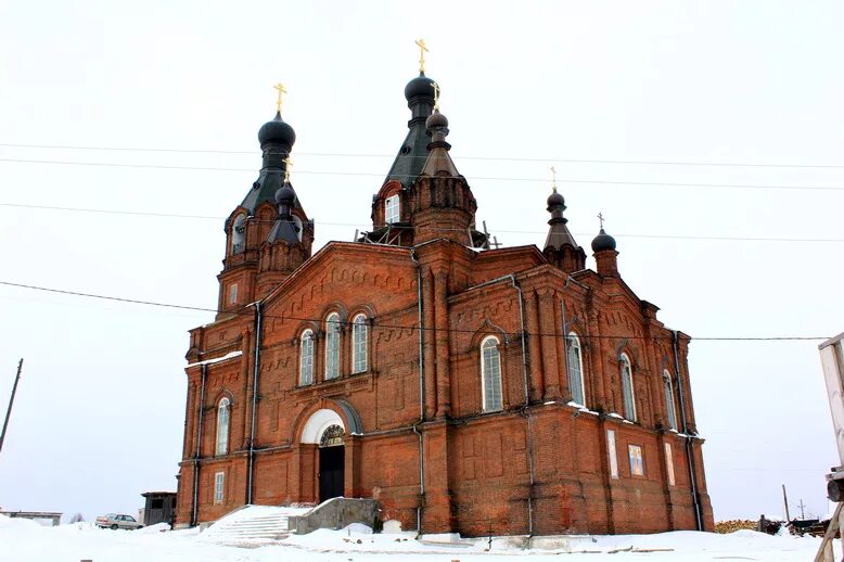 Верхняя тура Свердловская область Церковь.