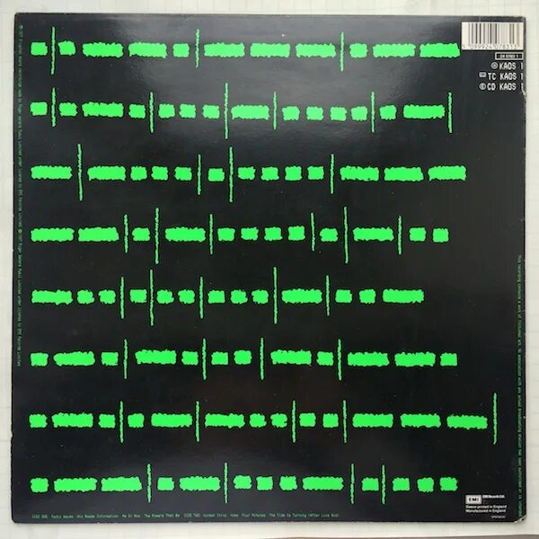 Roger waters - radio wave. Waters roger "radio k. O. A. 1987.