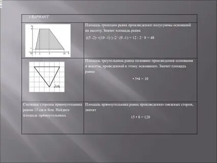 Произведению ее высоты и суммы оснований