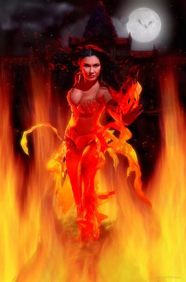 Ведьма адского пламени. Огненная девушка. Женщина огонь. Девушка пламя. Огненный наряд.