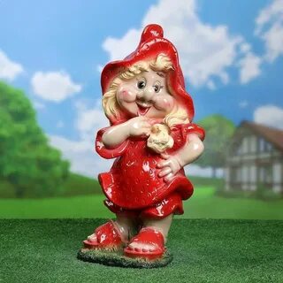 Гномики в красной одежде