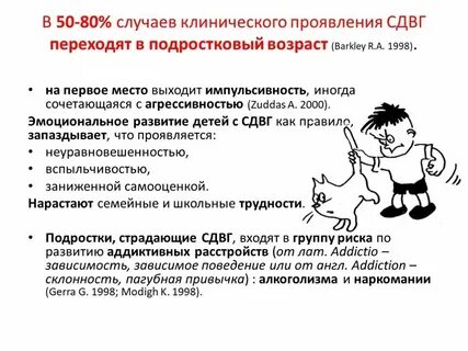 Симптомы сдвг у взрослого