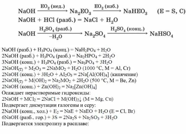 Cs h2o уравнение реакции