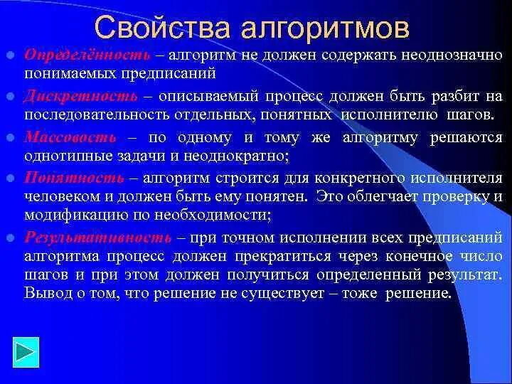 Свойства алгоритма алгоритм должен. Свойства предписания алгоритма. Какие предписания должны содержать алгоритмы. Алгоритмическое предписание это. Свойство алгоритма что при точном исполнении всех предписаний.