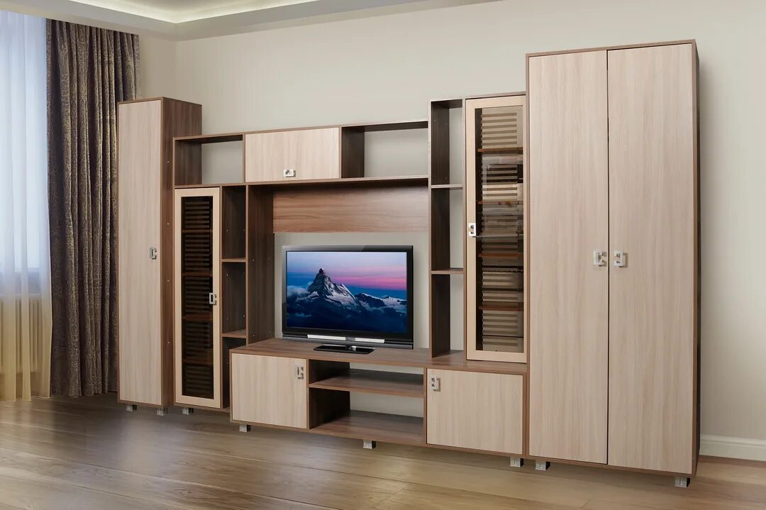 угловой шкаф прато угловой кураж. шкаф прато. шкаф бриз мдф. гостиная флоренция 5 дуб сонома светлый белый глянец. корпус ясень светлый.