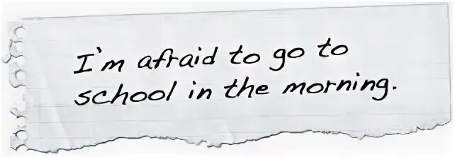 I m afraid the problem. I m afraid the problem