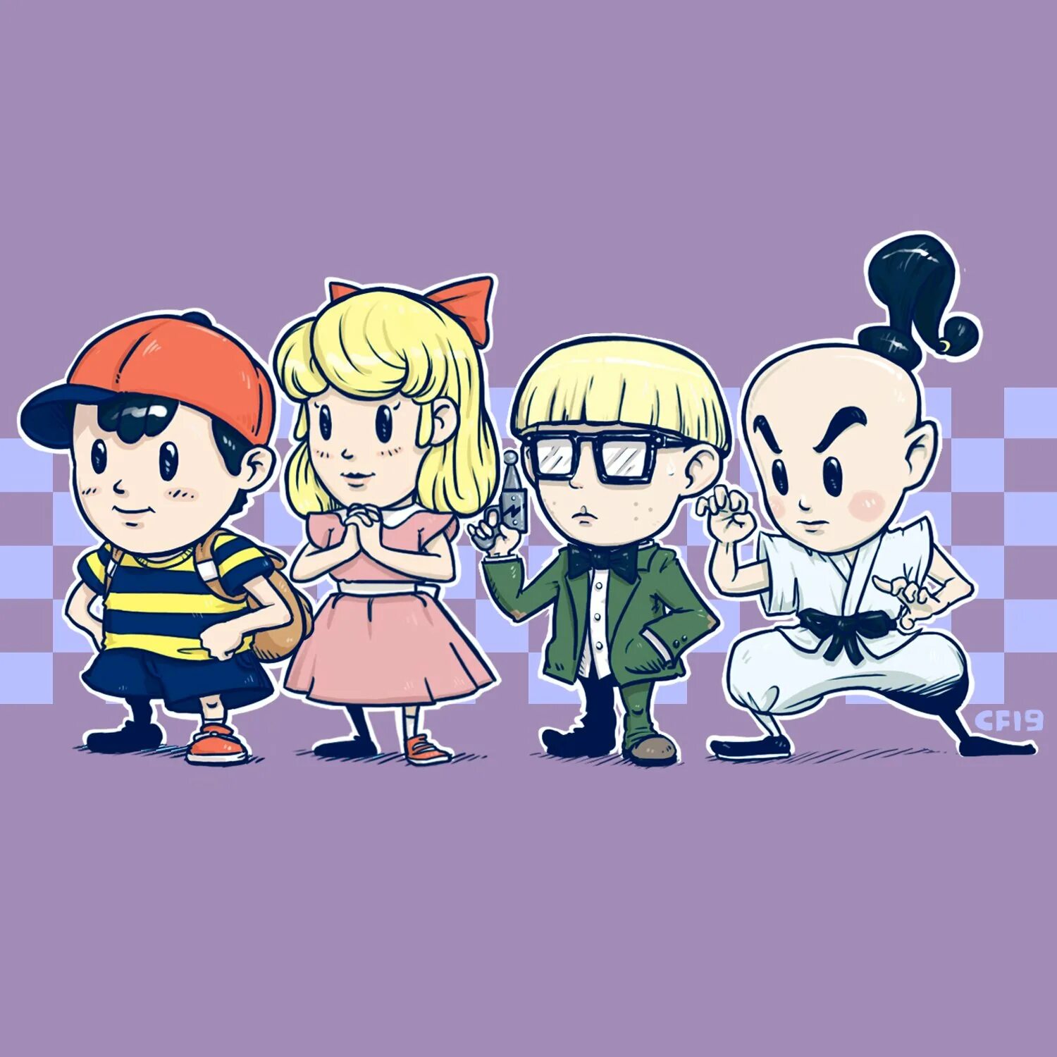 Earthbound игра. Earthbound 4. Earthbound персонажи. Earthbound арты.