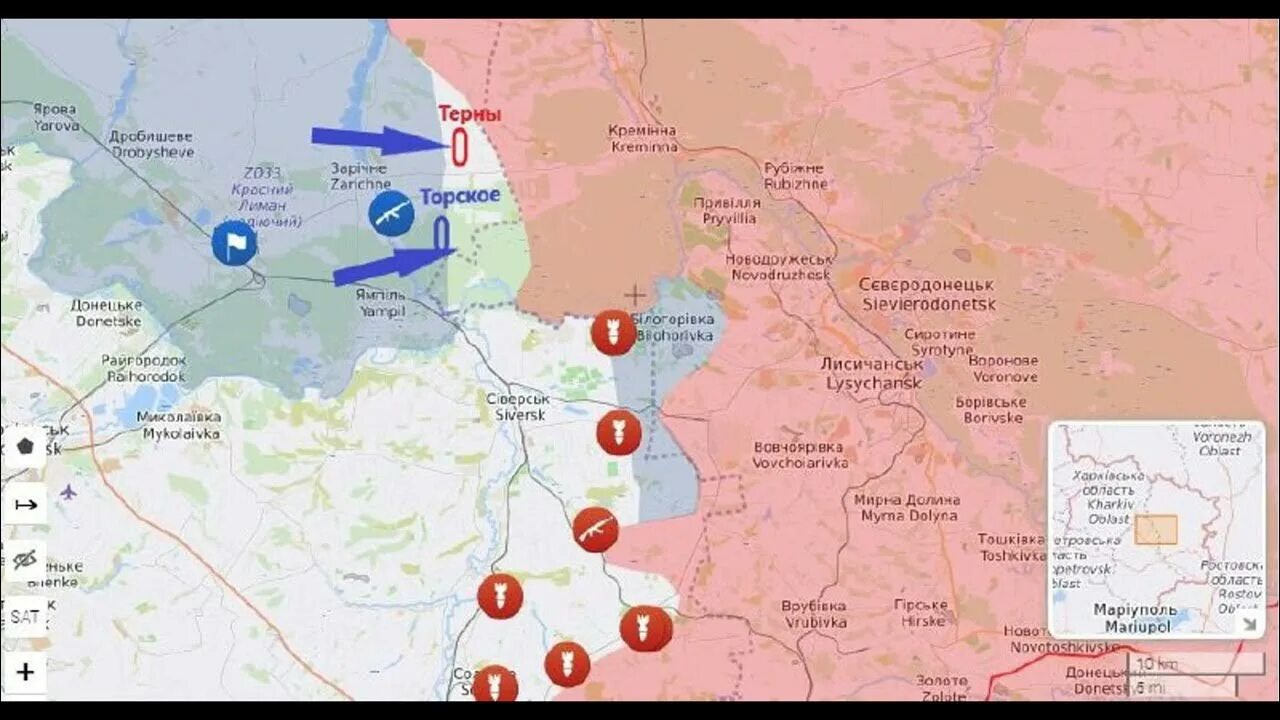 Красный Лиман карта боевых действий на сегодня. Красный Лиман Кременная на карте боевых действий. Сватово на карте боевых действий. Красный Лиман на карте боевых действий.