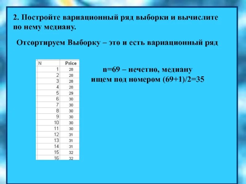Найти моду и медиану вариационного ряда. Медиана вариационного ряда. вариационный ряд выборки. мода вариационного ряда. построить вариационный ряд по выборке.