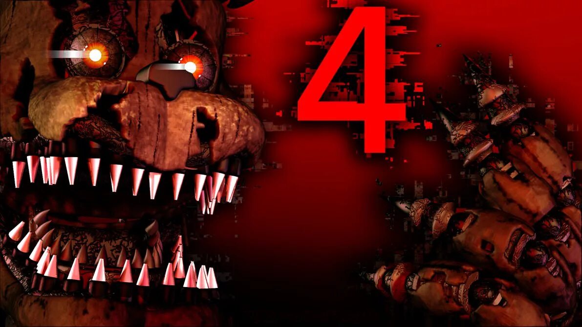 Фредди 4 бесплатная часть. ФНАФ 4. Игра игра Five Nights at Freddys 4.