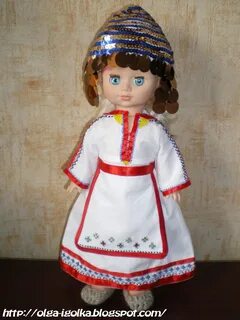 Сшить на куклу народный костюм