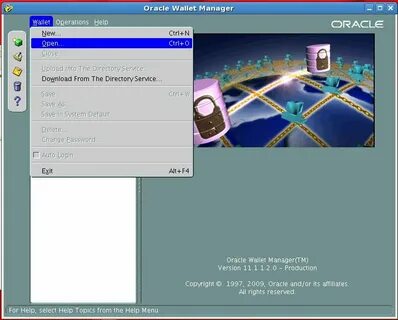 Oracle wallet