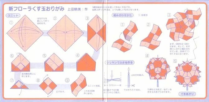 Кусудама проект 6 класс как сделать схема Arte en Papel-: Libertades... Manualidades origami, Origami modular, Arte del or