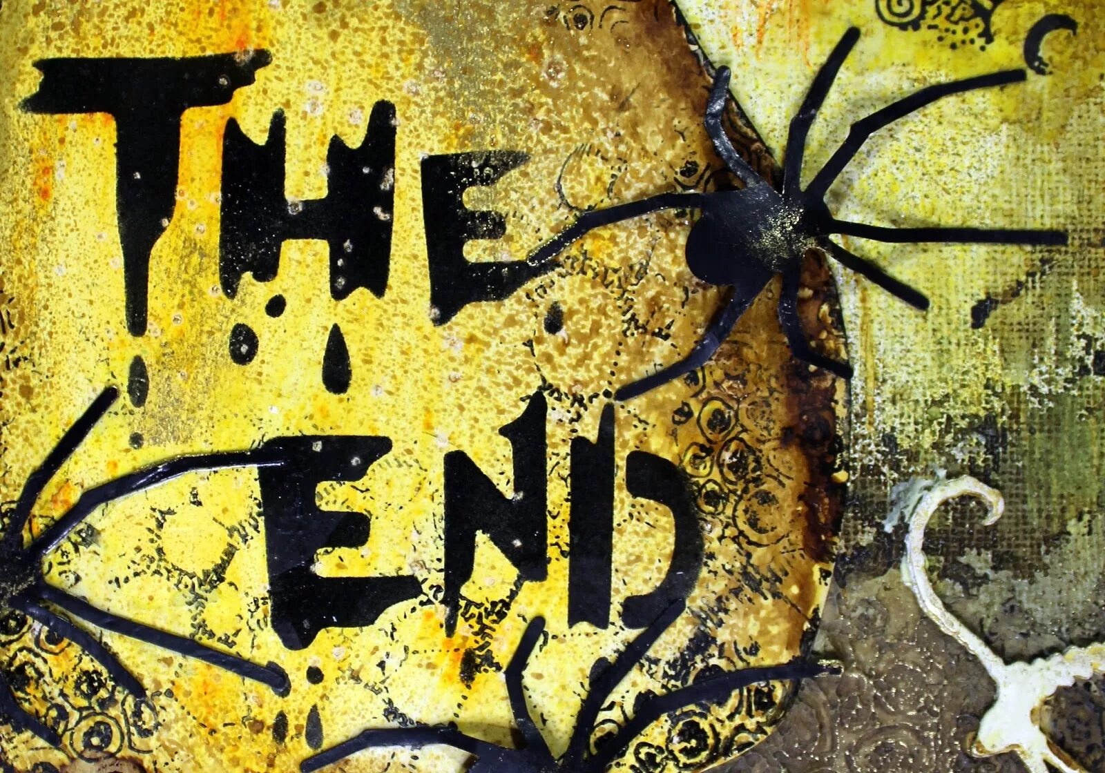 The end john. The end в ХЕЛУИНСКОМ стиле. The end картинка веселая.