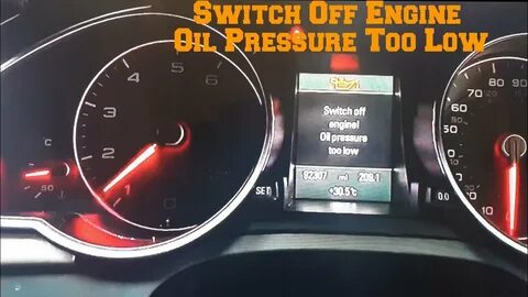 Pressure too low