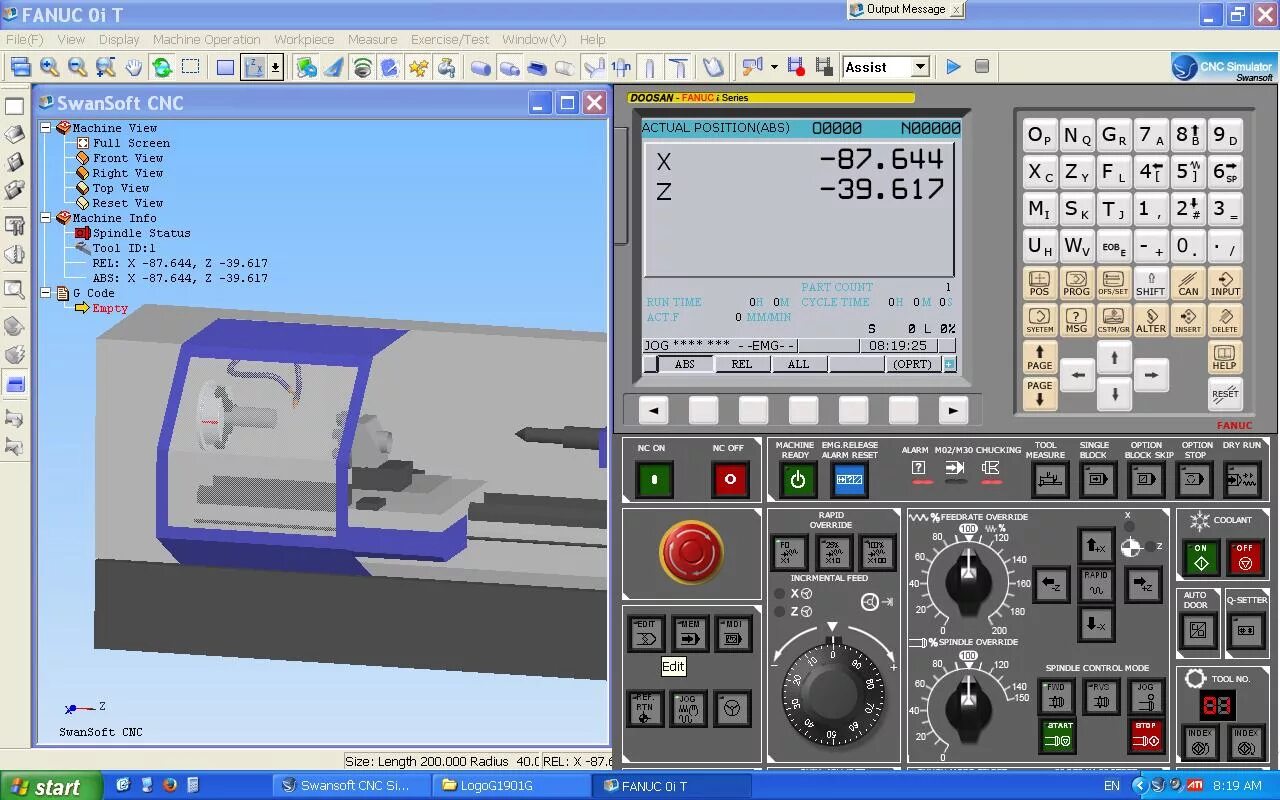 Simulation system. Симуляторы токарных станков с ЧПУ Фанук. Симулятор ЧПУ станка Fanuc. Фрезерный ЧПУ станок Fanuc 0i. Симулятор токарного станка с ЧПУ Fanuc.