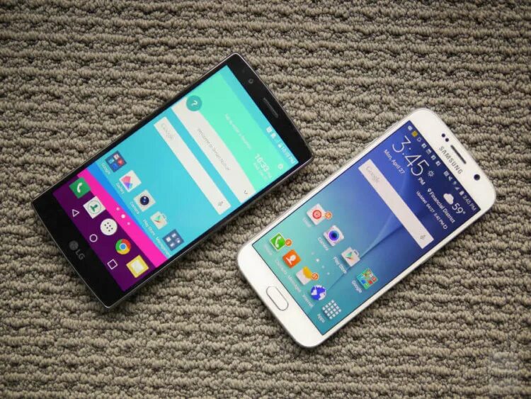 LG vs Samsung.