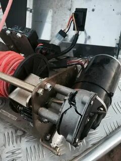 Лебедка электрическая 12v своими руками
