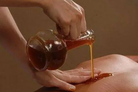 Массаж медом видео