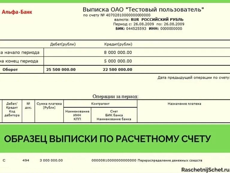 Дата выписки счета